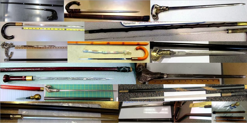 Illustration for article titled All the Crazy Stuff People Tried to Bring on Airplanes Last Year